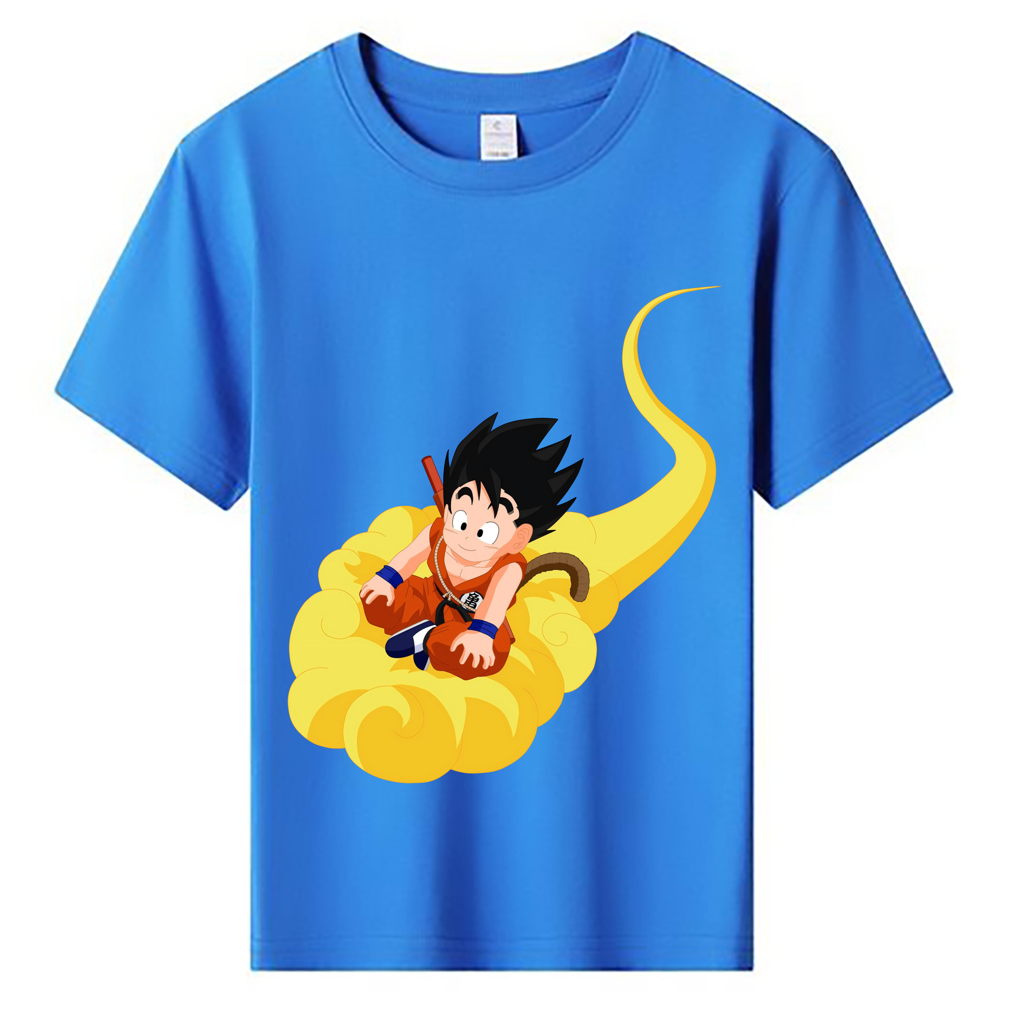 （画像用） ドラゴンボール 孫悟空（そん ごくう）Son Goku カカロット DRAGON BALL Kakarotto 綿100％キッズTシャツ（フロントプリント）
